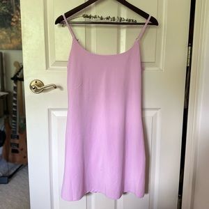 Abercrombie & Fitch Women’s Light Pink Traveler Mini Dress Size Medium Tall